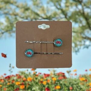 NEW Three Little Birds Design Bobby-pin Set